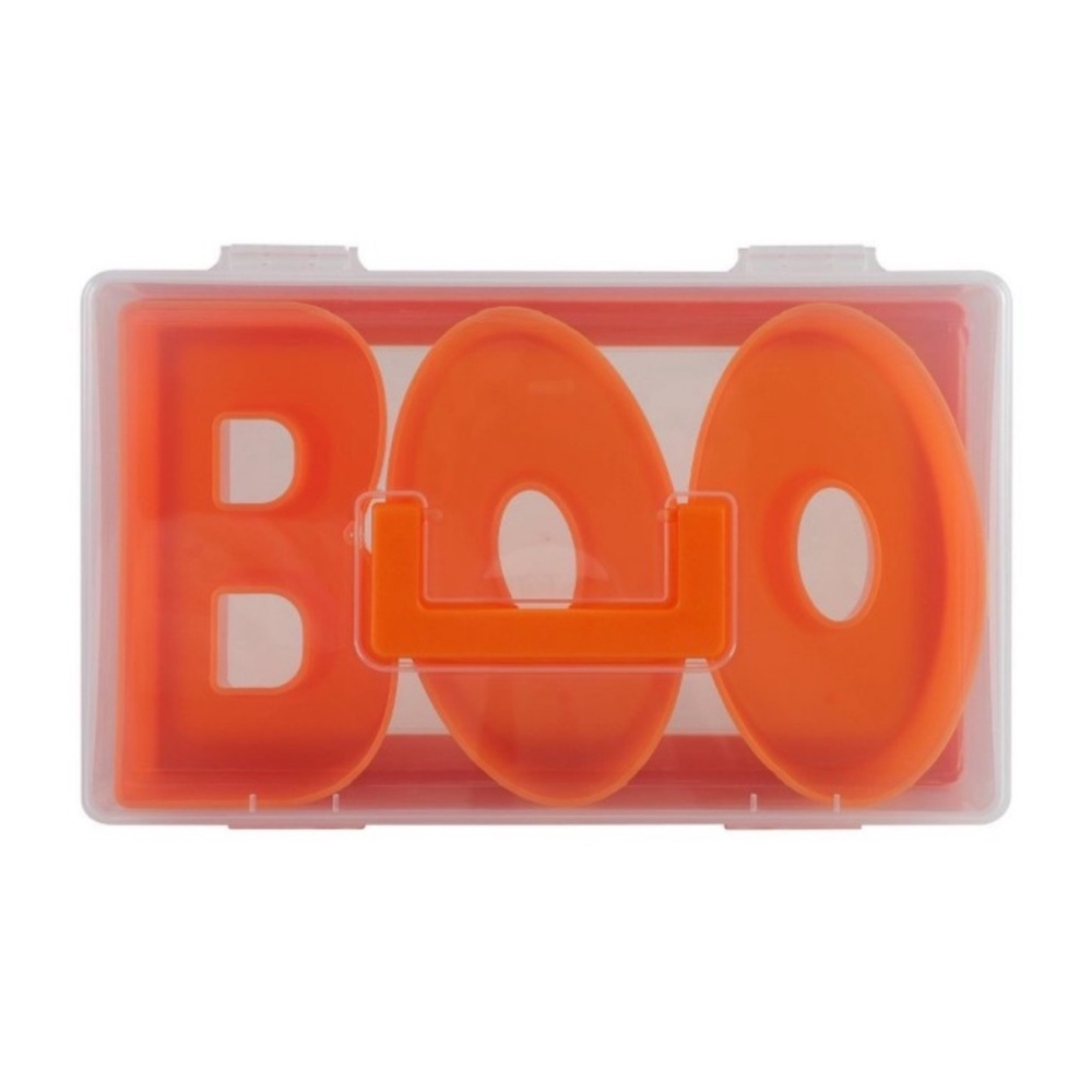 NEW Target Halloween “Boo” Orange Snackle Snack Treat Box